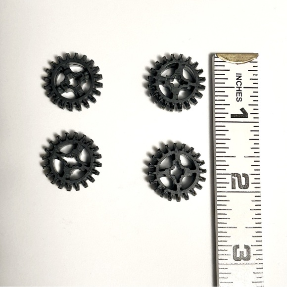 LEGO MINDSTORMS EV3 31313 Lot of Black Cogs Replacement Parts - Picture 3 of 3